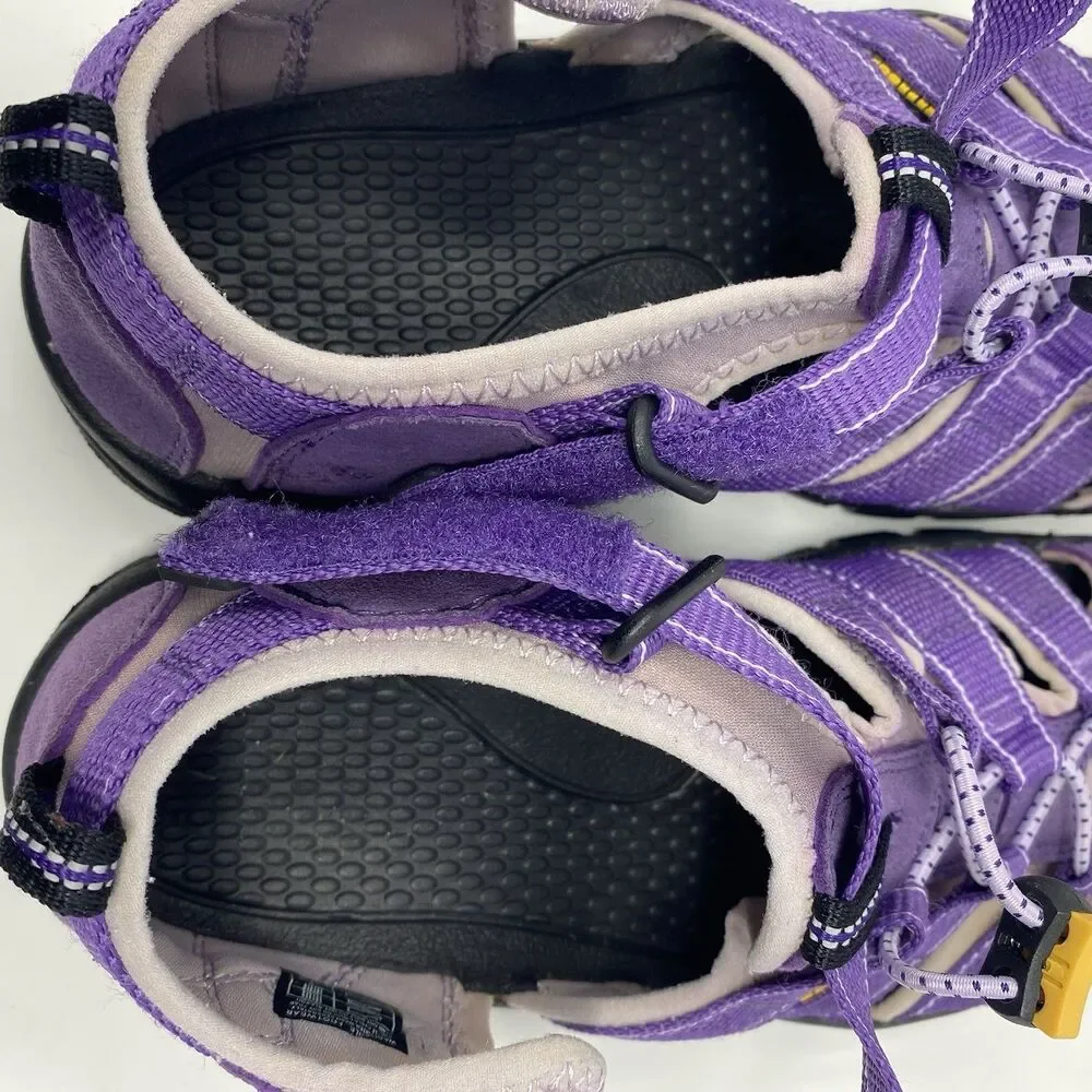 Keen Youth 5 Heli Newport H2 Sandals Purple Hiking Outdoor Water Sports Shoes